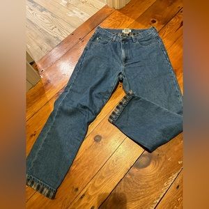 Men’s. Lassis Fit LL Bean Flannel Lined Jeans 31x29